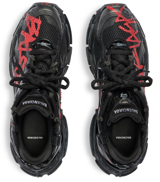Balenciaga Red Tag Graffiti Sneaker UK 8